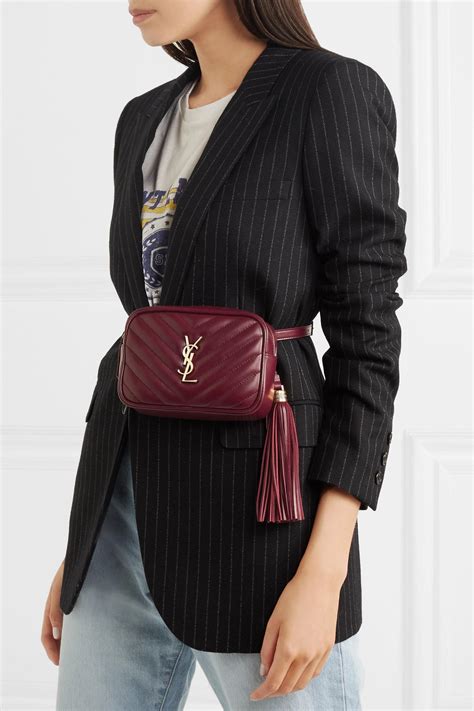 Lou belt bag in quilted leather 